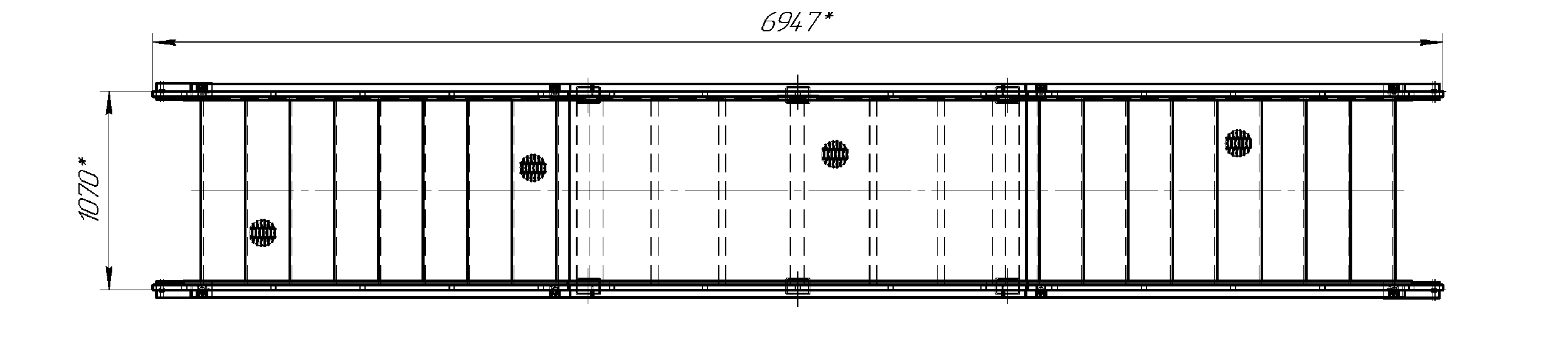 Эстакада досмотровая ЦСБД.312.06.000-02 (по ЦСБД.305166.001 ТУ) — изображение 2
