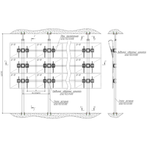 Каркас видеостены ЦСБД.7022.00.000