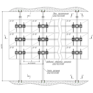 Каркас видеостены ЦСБД.7022.00.000