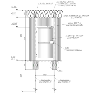 Калитка "ЦСС ПРОФЛИСТ" ЦСБД.7018.30.000